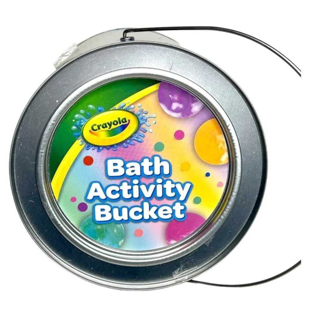 Crayola Bath Activity Bucket 30 piece set